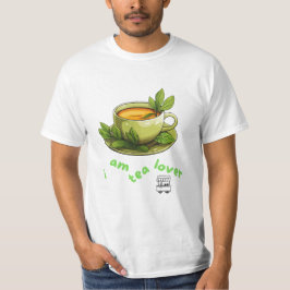 Ik ben een theeliefhebber Grappig T-shirt