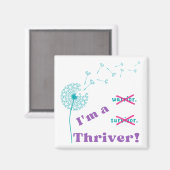 Ik ben een Thriver. Magneet (Voorkant / Achterkant)