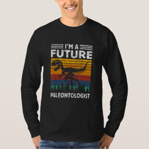 Ik ben een toekomstige paleontoloog paleontologie t-shirt