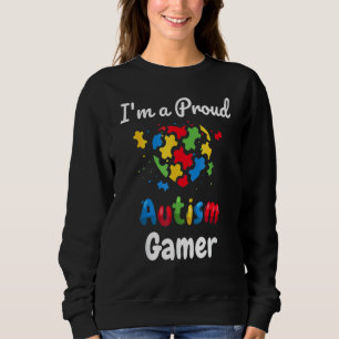 Ik ben een trots Autism Gamer Funny Kinder Youth H Trui