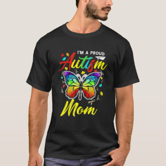 Ik ben een trots autisme Mam Autism Awareness Butt T-shirt