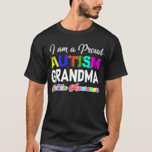 Ik ben een trots autisme oma t-shirt