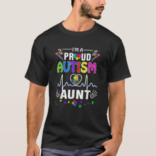 Ik ben een trots autisme tante _ Vrouwen Meisjes H T-shirt