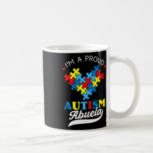 Ik ben een trotse Abuela Autisme Bewustzijn Autist Koffiemok