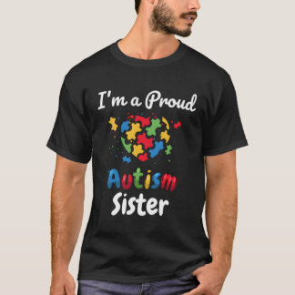 Ik ben een trotse autismezuster t-shirt