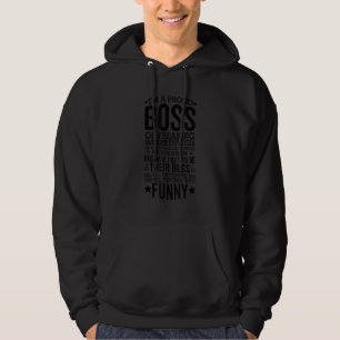 Ik ben een trotse baas van fantastische werknemers hoodie