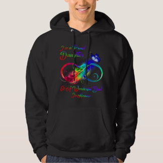 Ik ben een trotse dochter van een geweldige vader  hoodie