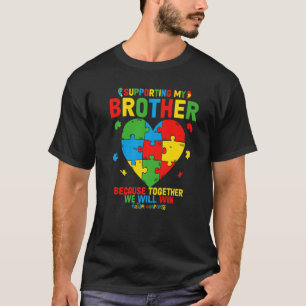 Ik ben een trotse grote broer Autisme bewustzijn A T-shirt