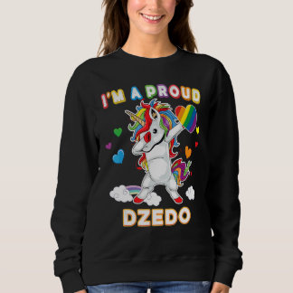 Ik ben een trotse LGBT Gay Dzedo Pride Dabbing Een Trui