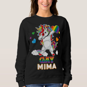 Ik ben een trotse LGBT Gay Mima Pride Dabbing Eenh Trui
