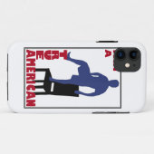 Ik ben een True American iPhone 5 Hoesje (Achterkant (horizontaal))