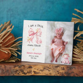 Ik ben een uitgekomen droom Foto-ezel Fotoplaat (Zijkant)