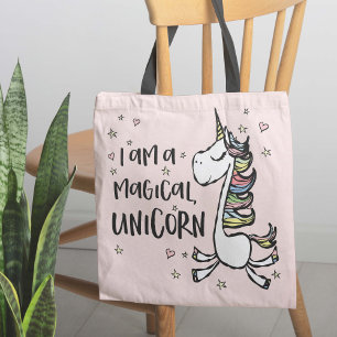 Ik ben een Unicorn Tote Bag