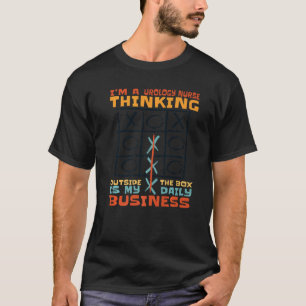 Ik ben een urologie-verpleegkundige die buiten de t-shirt