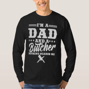 Ik ben een vader en een slager t-shirt