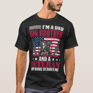 Ik ben een vader met een grote BROER en een vetera T-shirt