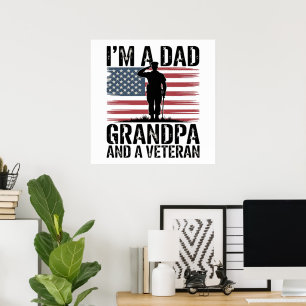 Ik ben een vader, opa en veteraan, niets maakt me poster