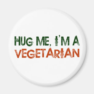 Ik ben een vegetariër. magneet