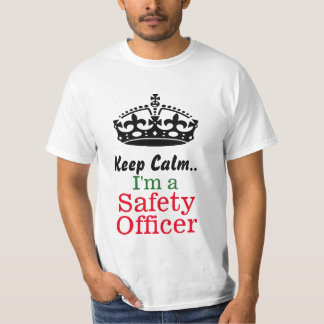 Ik ben een veiligheidsagent. t-shirt