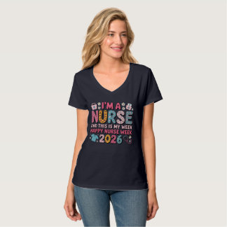 Ik ben een verpleegster Fijne Verpleegstersweek 20 T-shirt