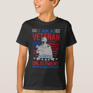 Ik ben een veteraan - de perfecte Amerikaanse Hero T-shirt