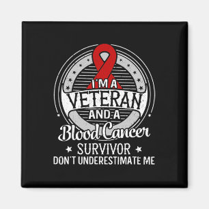 Ik ben een Veteraan en een Blood Cancer Bewustheid Magneet