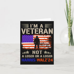 Ik ben een veteraan, geen sukkel of verliezer anti kaart