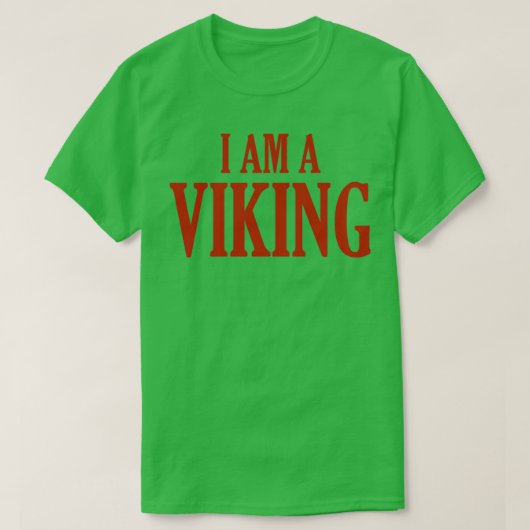 Ik ben een Viking 2 T-shirt (Design voorkant)