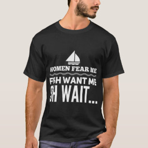 IK BEN EEN VISSENDE PAPA VADERDAG CADO T-SHIRT