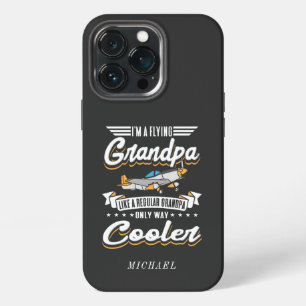 Ik ben een vliegende luchtvaartopa, alleen koeler iPhone 13 pro hoesje