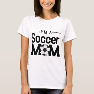 Ik ben een voetbalmoeder Soccer Mam T-shirt