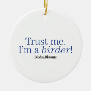 Ik ben een vogel keramisch ornament