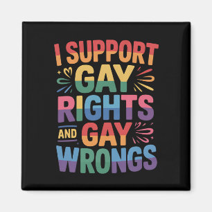 Ik ben een voorstander van homorechten en homoseks magneet