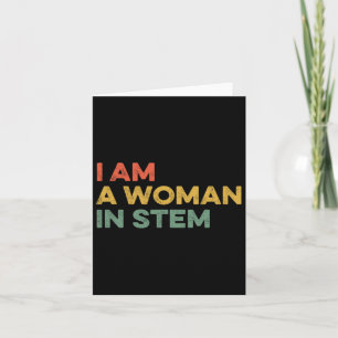 Ik ben een vrouw in de stam van de feministische W Kaart