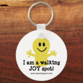 Ik ben een Walking Joy Spot Sleutelhanger (Voorkant)