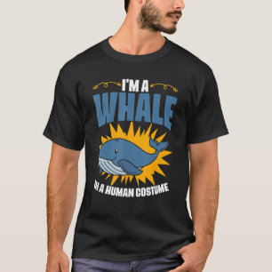 Ik ben een walvis in een Zee van het menselijk kos T-shirt