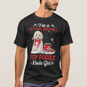 Ik ben een warme cacao kerstmis en hond Kinda Spee T-shirt