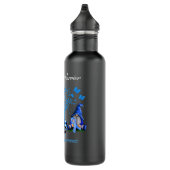 Ik ben een Warrior Diabetes Awareness Waterfles (Rechts)