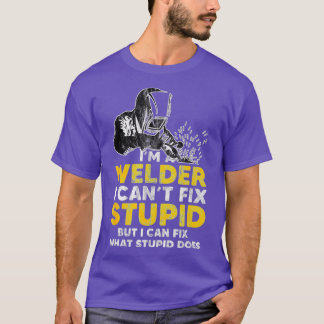 Ik ben een welder die ik niet kan oplossen. t-shirt