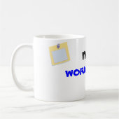 IK BEN EEN, WORKAHOLIC mok (Links)