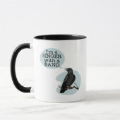 Ik ben een zanger met een band mok (Links)