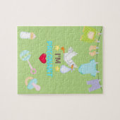 Ik ben een zwangere puzzel (Horizontaal)