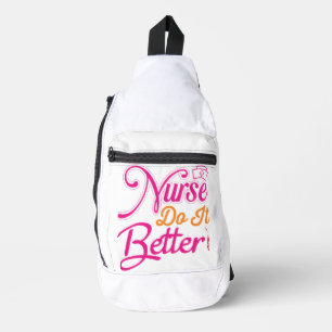 IK BEN EENHOORNVERPLEEGSTER SLING BAG