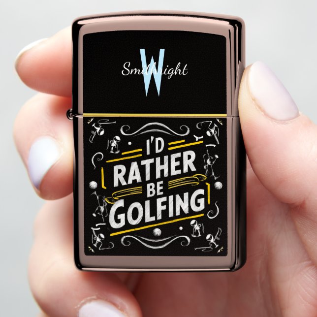 Ik ben eerder Golfing (In Hand)