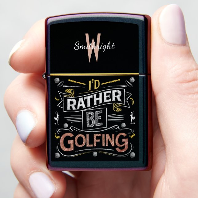 Ik ben eerder Golfing (In Hand)