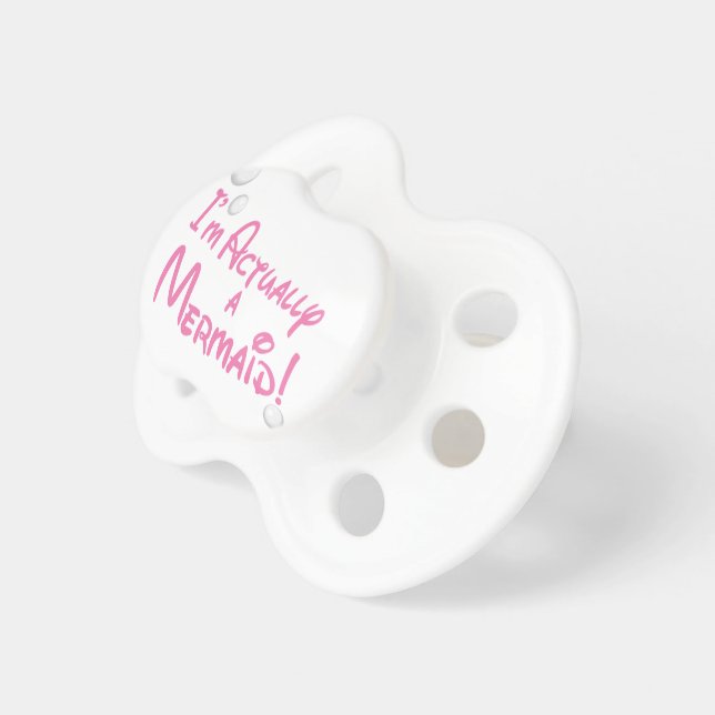 Ik ben eigenlijk een Mermaid Design Speen (Voorkant Rechts)