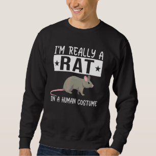 Ik Ben Eigenlijk Een Rat In Een Menselijk Kostuum Trui