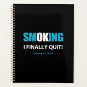 Ik ben eindelijk gestopt met roken beloning planner (Voorkant)