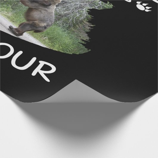 Ik ben elk uur met pensioen, gelukkig uur cadeaupapier (Hoek)