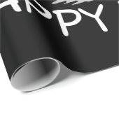 Ik ben elk uur met pensioen, gelukkig uur cadeaupapier (Rol Hoek)